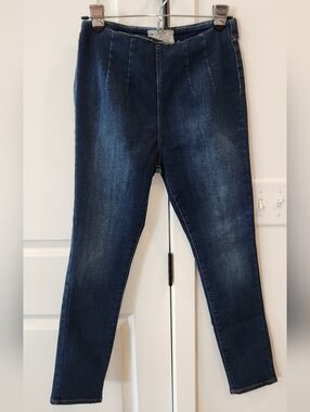 Free People Dark Blue Denim Jeggings